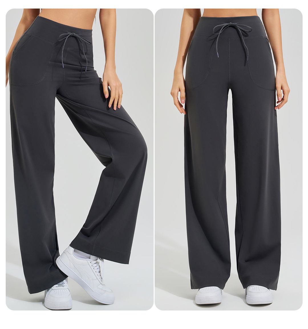 BalanceFit – Wide-Leg Yoga Pants with Pockets for a Body in Motion