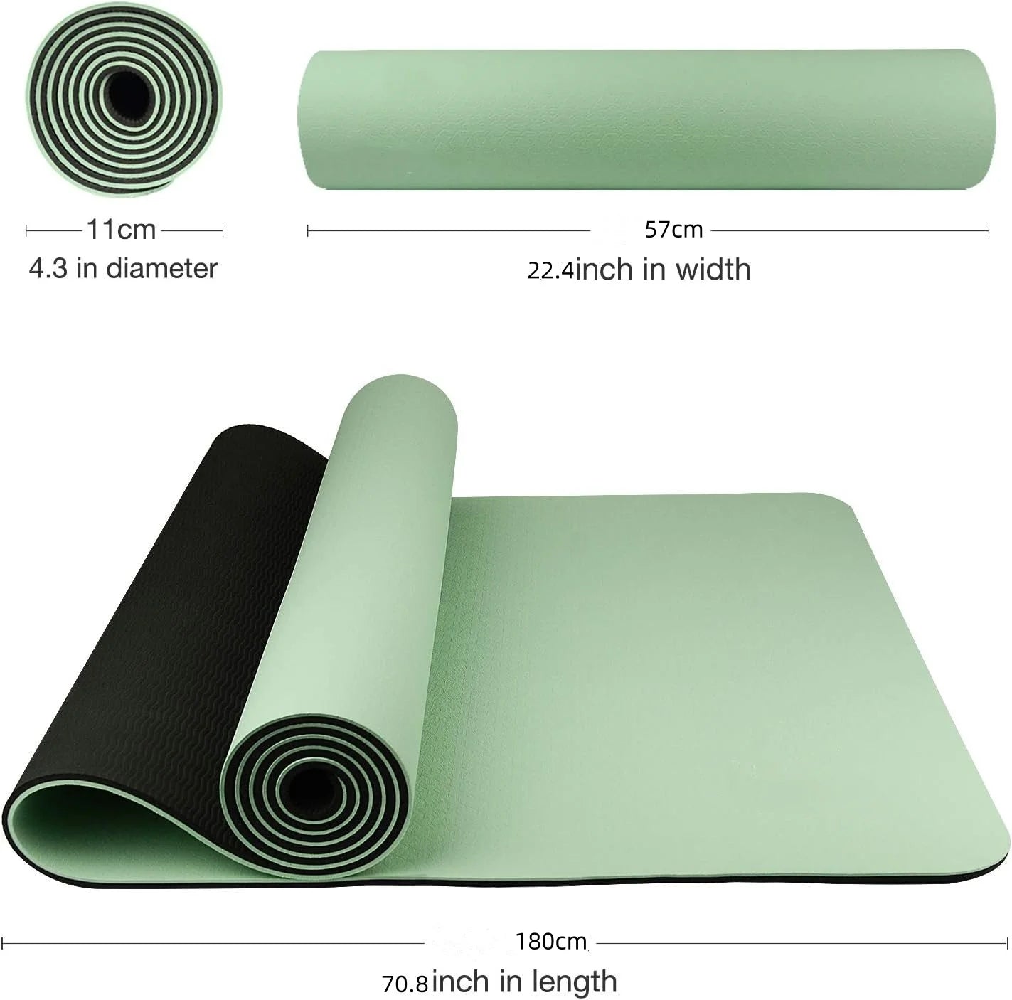 Om Serenity – TPE Training Mat for Stability and Comfort