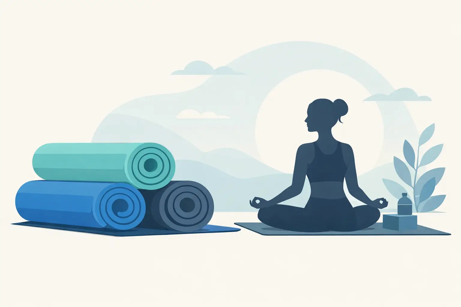 Qual a espessura ideal do tapete de yoga?