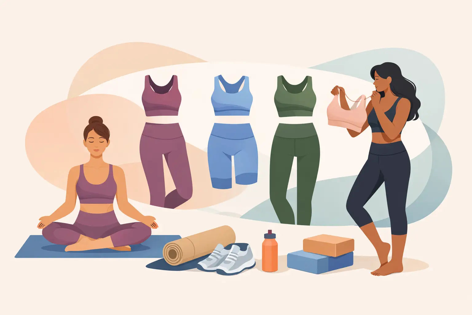 Conjuntos de yoga femininos: como escolher