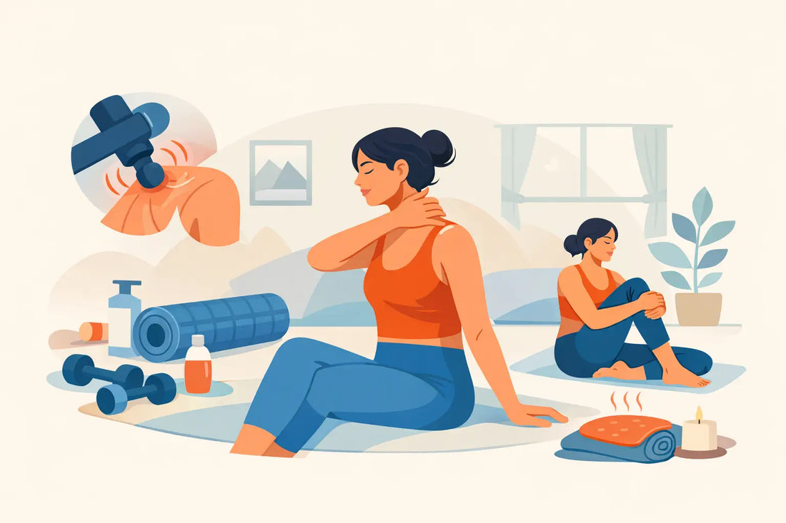 Como aliviar tensão muscular em casa