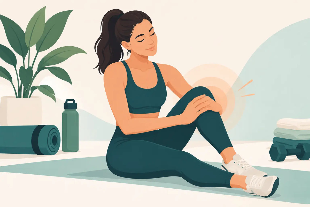 Como reduzir a dor pós treino com leveza