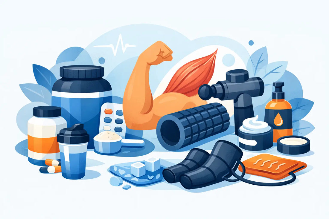 8 melhores produtos para recuperação muscular