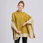 Bhumi – Poncho de Malha, Mostarda