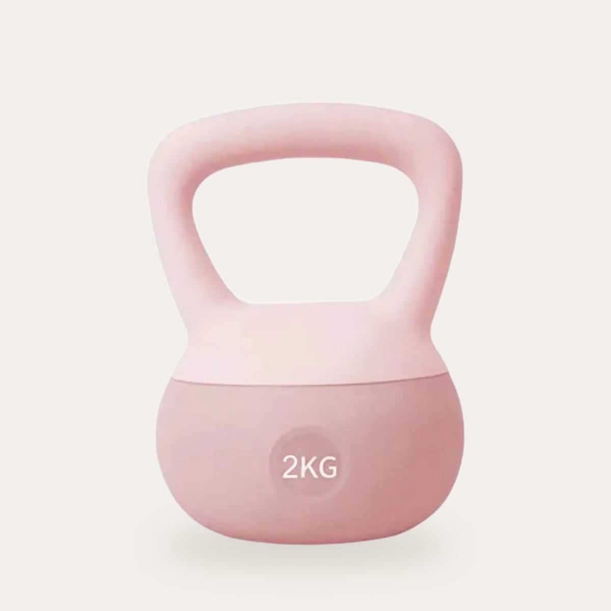 Kettlebell macio rosa 2 kg