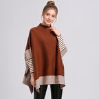 Bhumi – Poncho de Malha, Caramelo