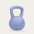 Kettlebell macio azul 6 kg