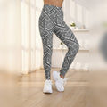 Keya Block Leggings — Estrutura e Suavidade em Equilíbrio – Cinzento