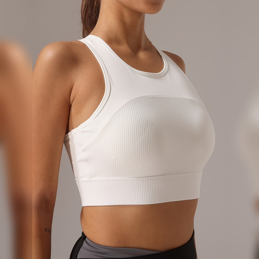 Ayela Fit Tank — Estilo Vivo, Conforto Garantido – Branco