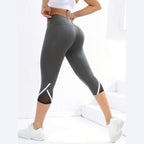 AlignFit – Leggings de Yoga com Detalhe Mesh e Cintura Alta para Fluxo Perfeito – Cinzento