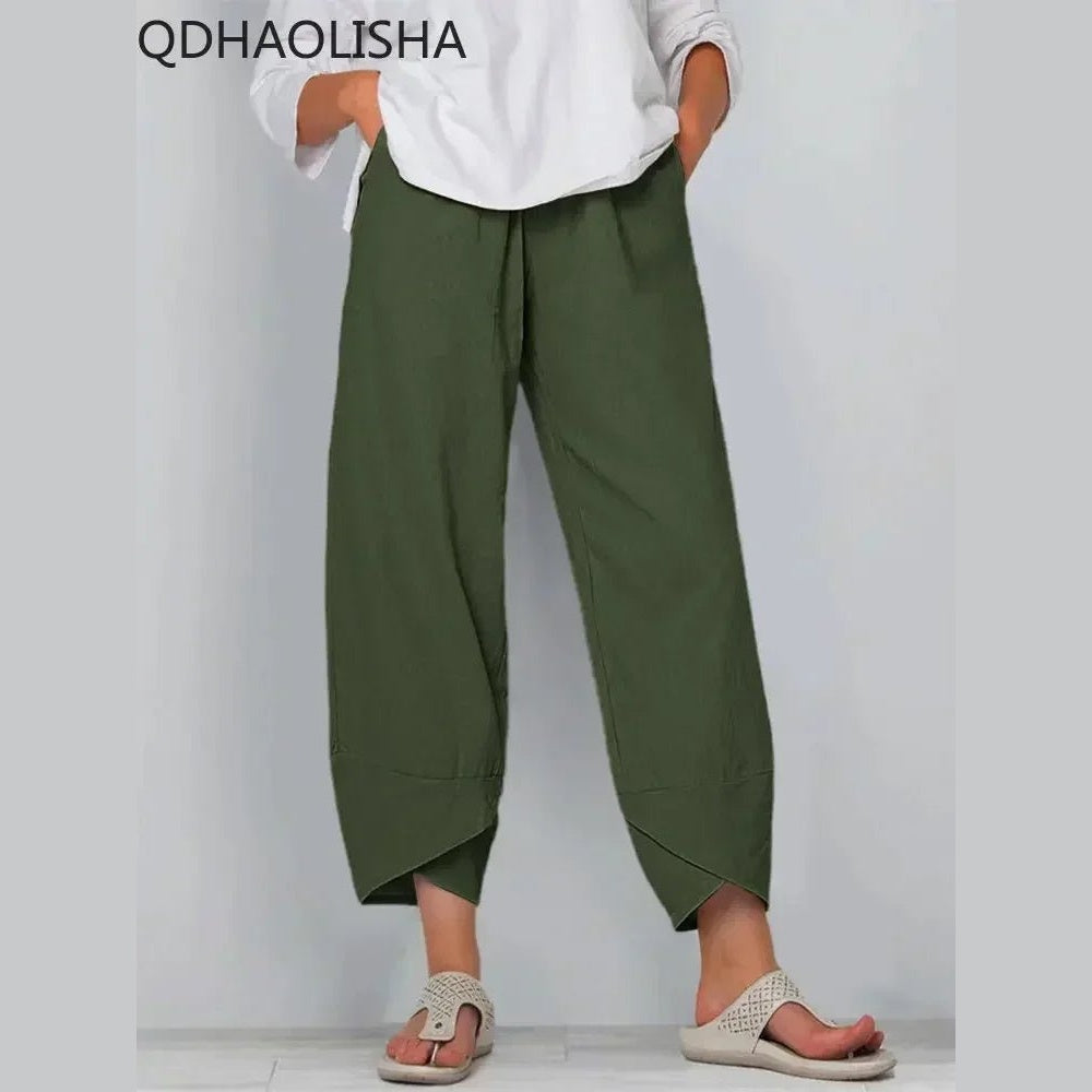 Calças OmFlow – A Energia do Yoga com Estilo e Conforto – Verde