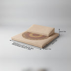 Almofada Tradicional de Tatami para Meditação – Caqui