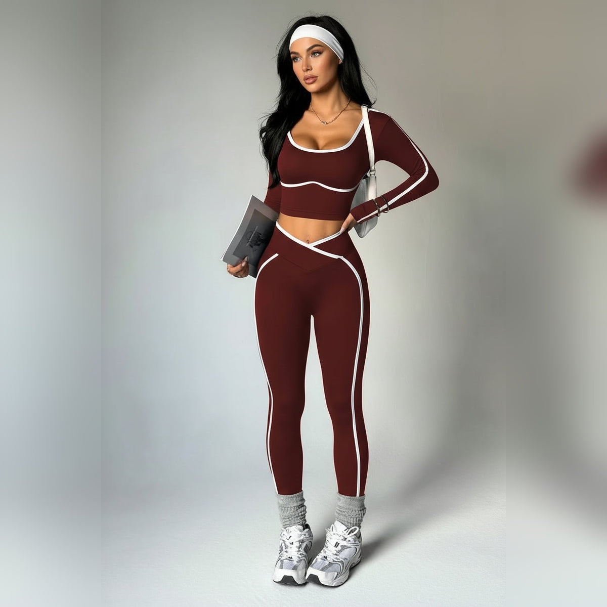 Conjunto Presence – Vestir o Corpo, Honrar o Movimento – Borgonha