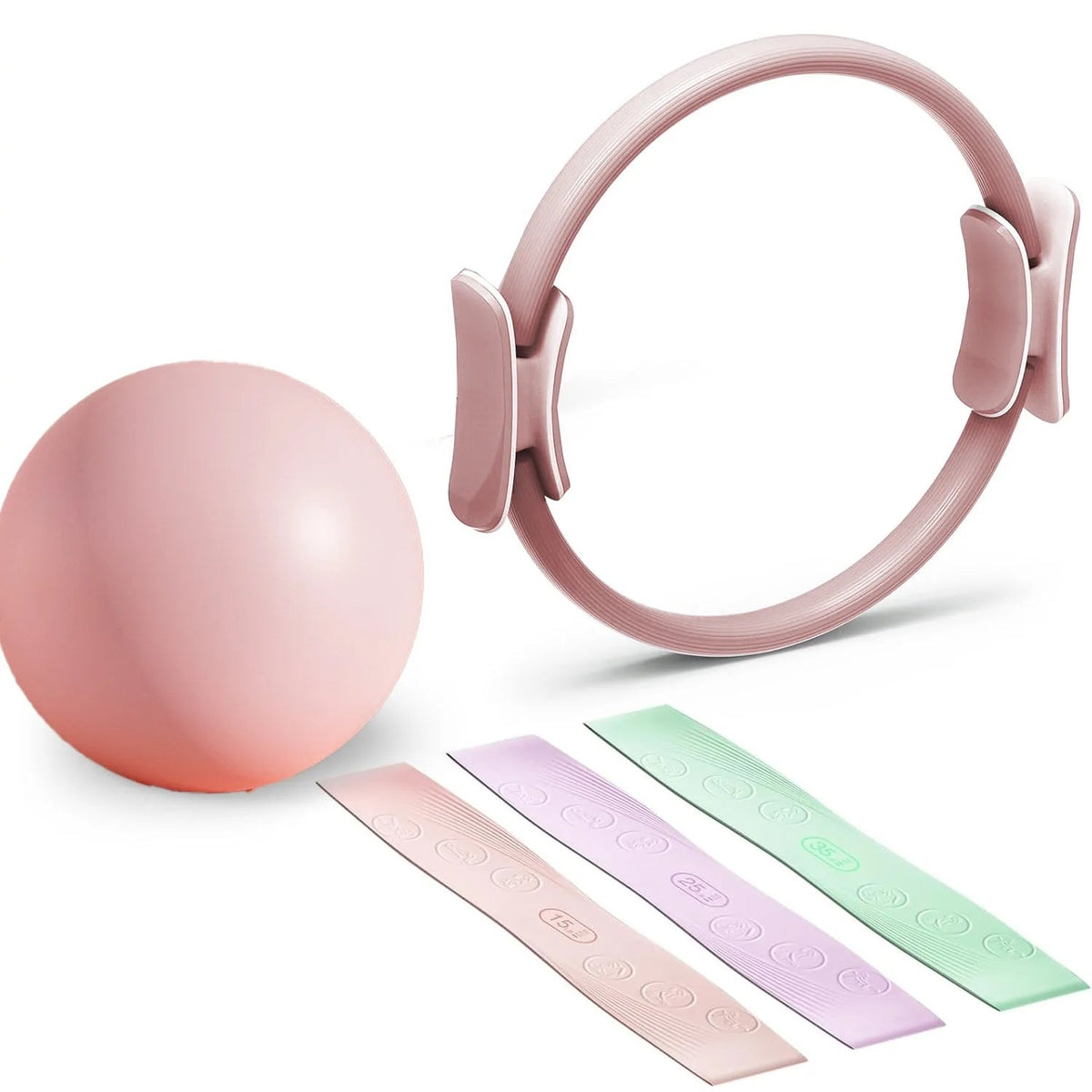 Pelvic Harmony 5PCS – Recuperação e Força – Rosa