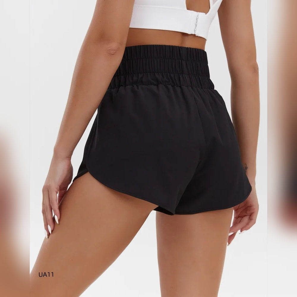 Zaya Flow Shorts – Liberdade e Movimento Natural – Preto