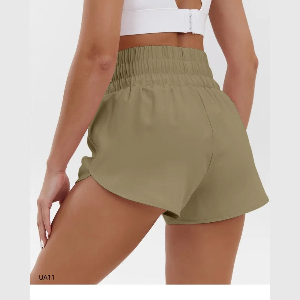 Zaya Flow Shorts – Liberdade e Movimento Natural – Castanho