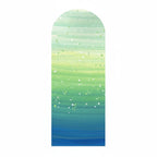 Suede Flow Mat – Tapete de Yoga em Camurça Semicircular – Azul