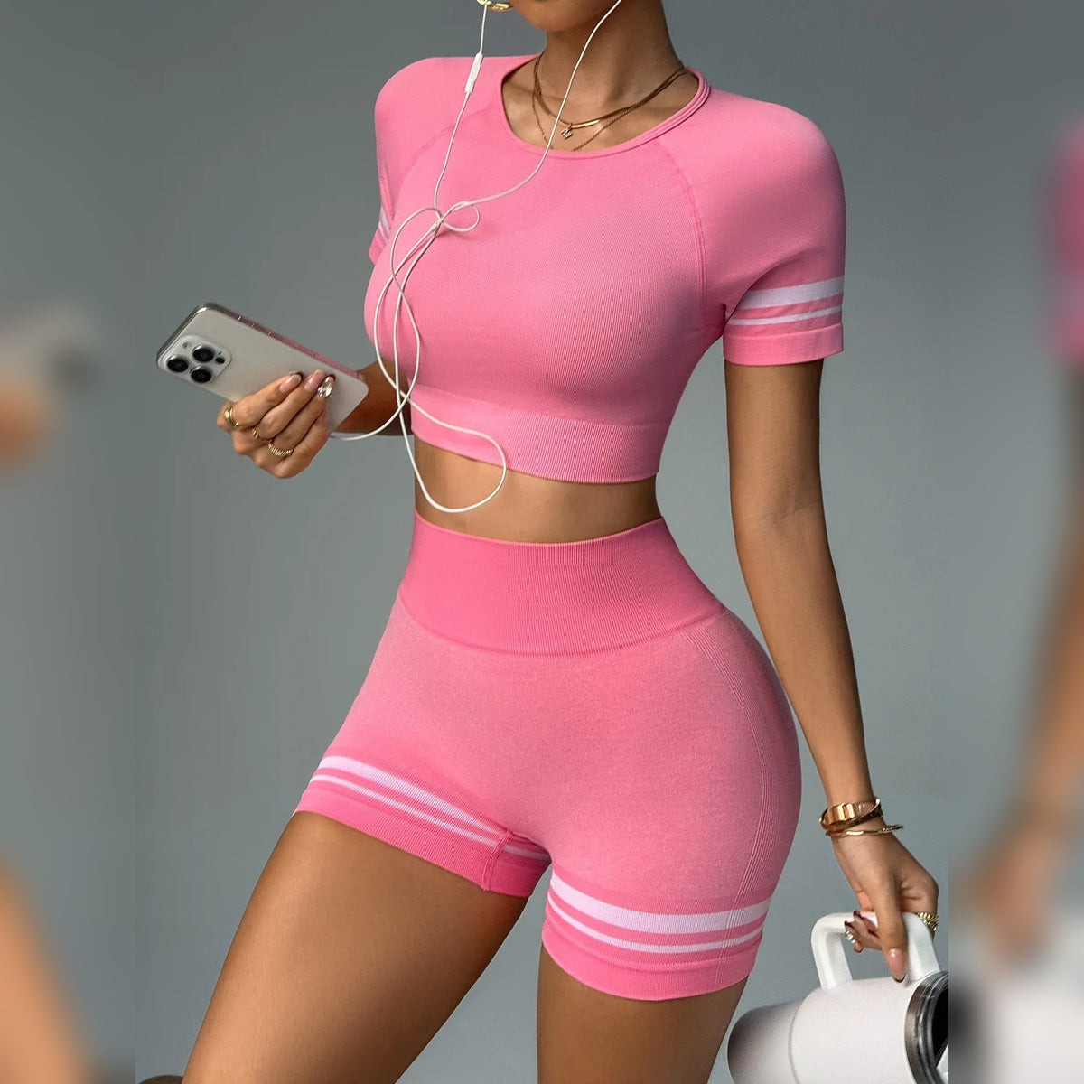Azmira Active Set – Intensidade e Movimento – Rosa