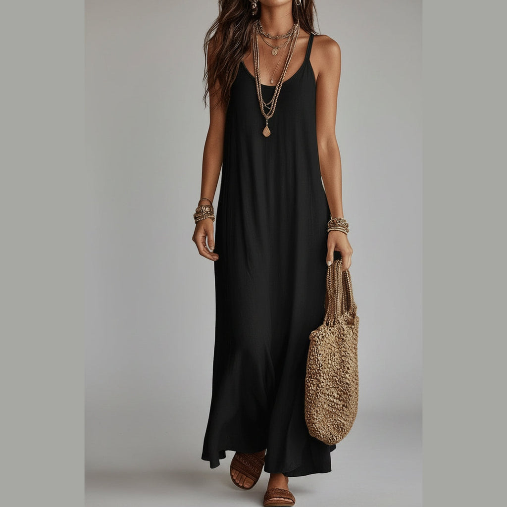 Ananda Breeze Dress – Leveza e Serenidade – Preto