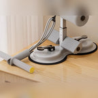 Prana Sit-Up Trainer com rolos de espuma e base com ventosas – vista lateral