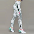Shakti Motion Leggings – Força Feminina – Branco