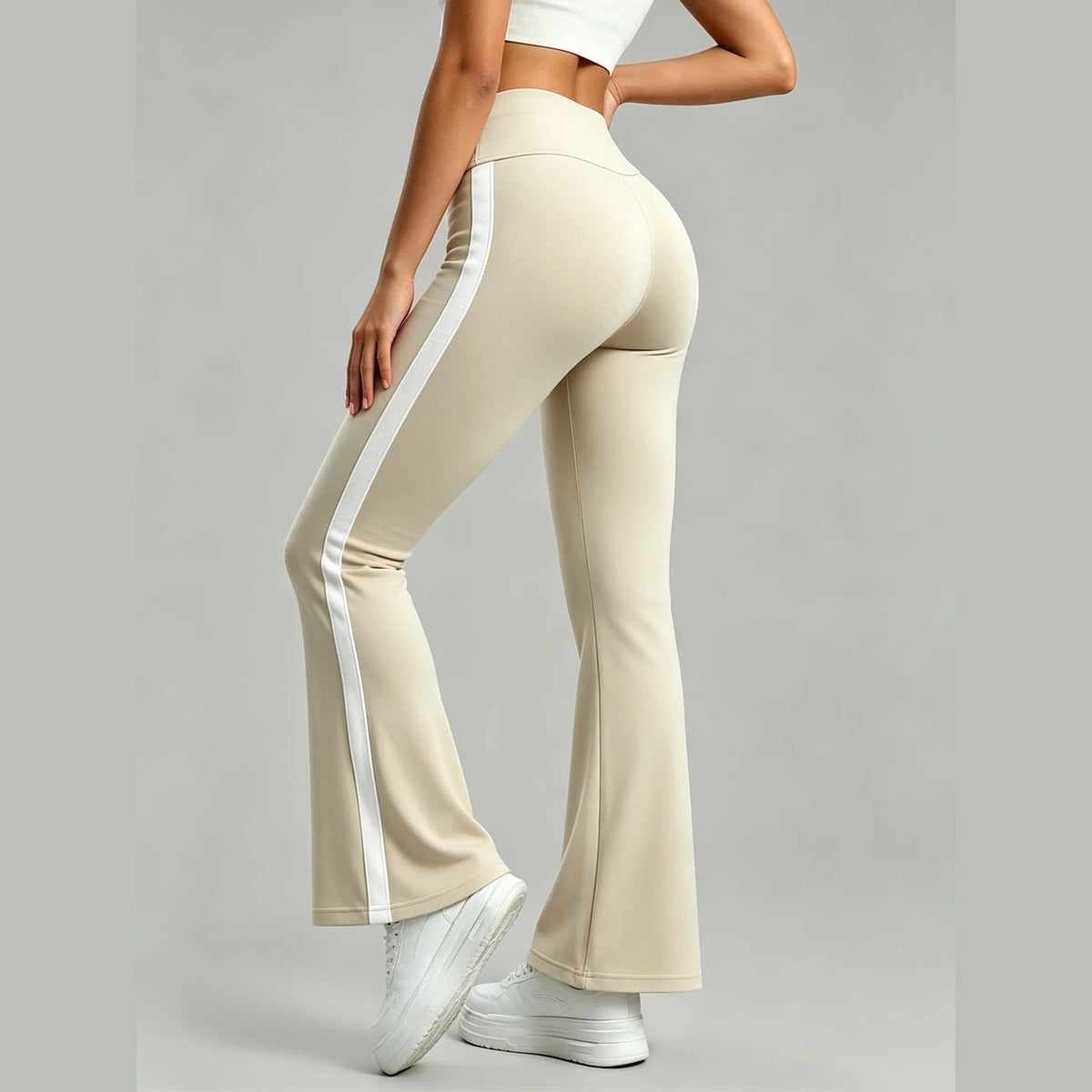 Leggings de Yoga Flare Shakti Line – Caqui