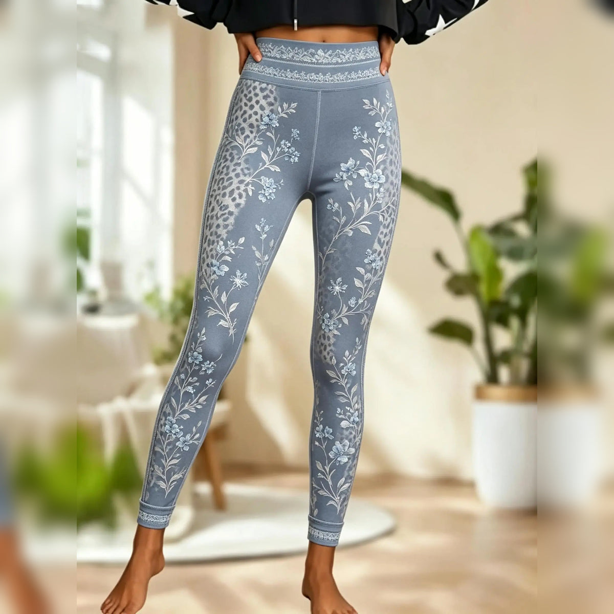 Leggings de Yoga Boho Spirit – estampado boémio, vista 11