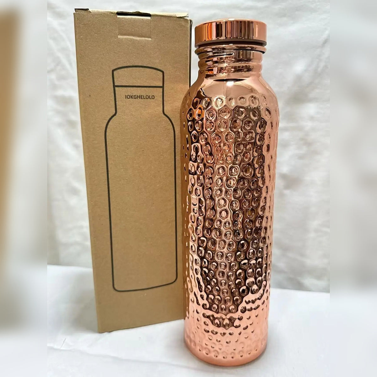 Tamra Flow – Garrafa de água de 800 ml em aço inoxidável com acabamento em tom de cobre, imagem 24