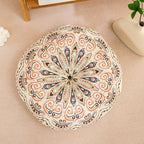 Almofada de meditação Shlama Rest da Shamar com mandala creme