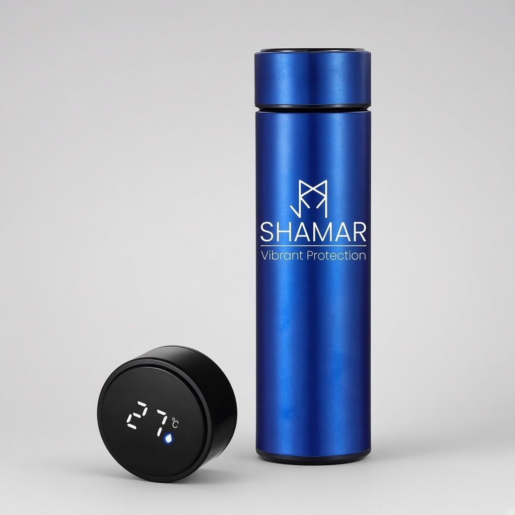 Shamar Therm – Elegância e Tecnologia na Tua Hidratação Diária – capa em estúdio