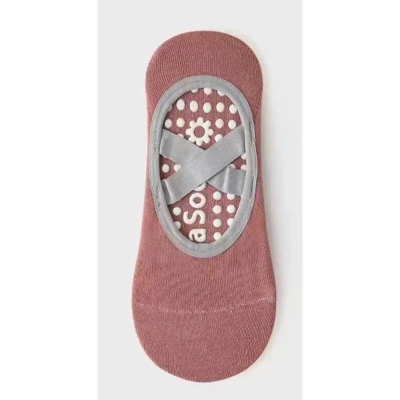 Calcetines de yoga y pilates antideslizantes para mujer