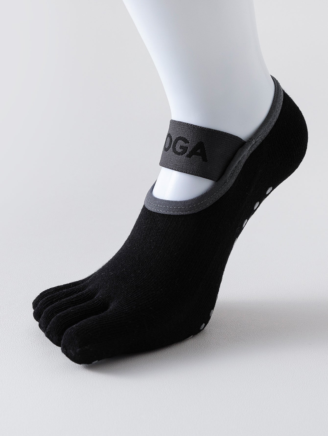 Calcetines de yoga de cinco dedos para mujer