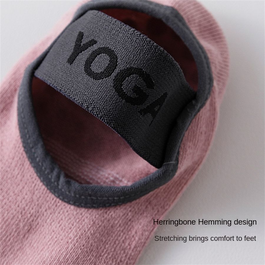 Calcetines de yoga de cinco dedos para mujer