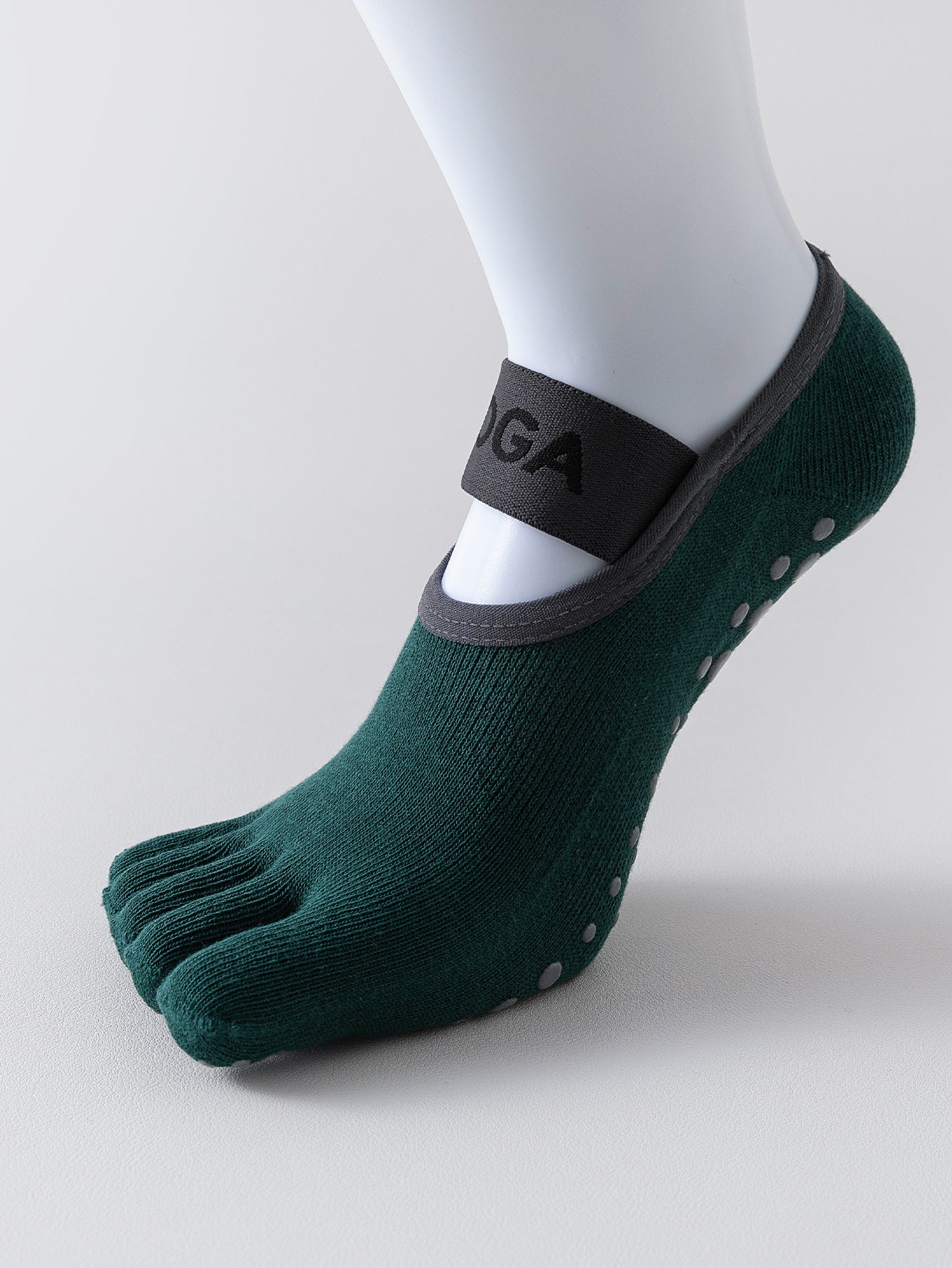 Calcetines de yoga de cinco dedos para mujer