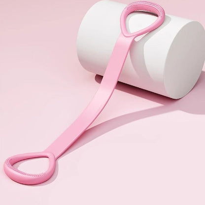 Faixa Elástica de Resistência em Forma de 8 para treinamento de Yoga