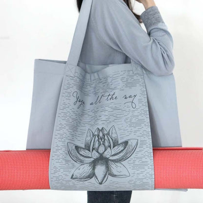 Bolsa para Tapete de Yoga em Algodão Canvas