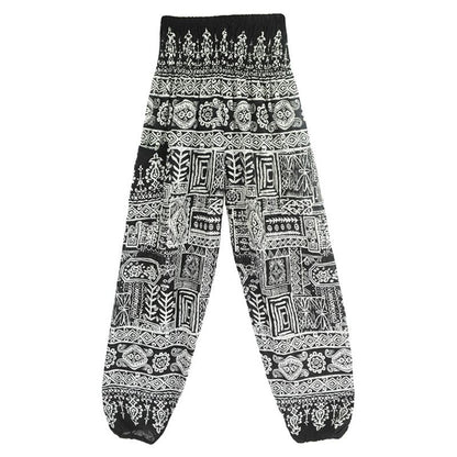 Women's Hippie Boho Loose Yoga Pants