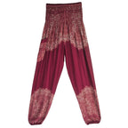 Pantalones Hippie Boho Sueltos de Mujer para Yoga
