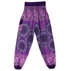 Pantalones Hippie Boho Sueltos de Mujer para Yoga