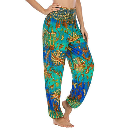 Women's Hippie Boho Loose Yoga Pants