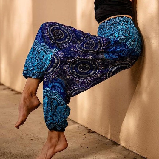 Women's Hippie Boho Loose Yoga Pants