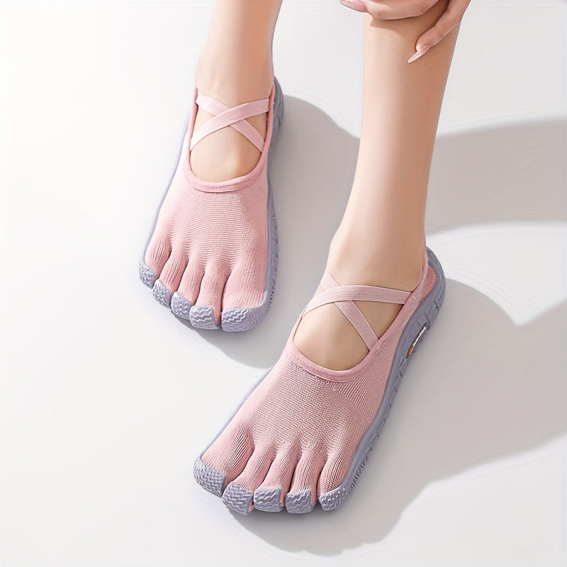 Women's Comfortable Fabric Yoga Shoes for 5 Toes