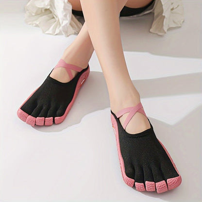 Women's Comfortable Fabric Yoga Shoes for 5 Toes