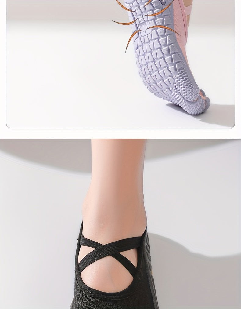 Women's Comfortable Fabric Yoga Shoes for 5 Toes