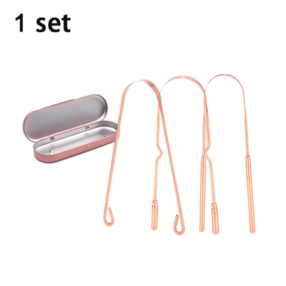 High Quality Copper Tongue Scrapers