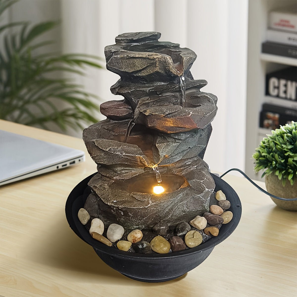 Fuente de Agua Feng Shui para Interiores
