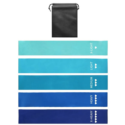 Faixas de Resistência Elásticas para Treino em Casa