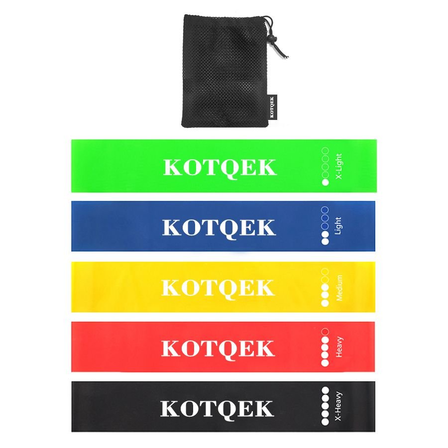 Faixas de Resistência Elásticas para Treino em Casa