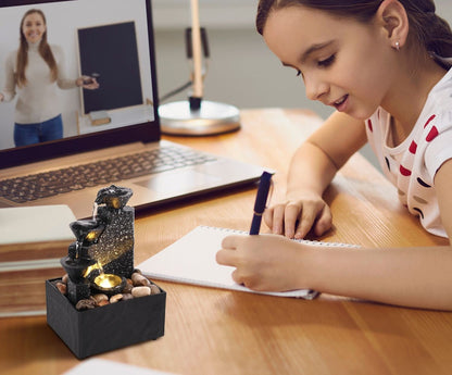Fonte de Mesa para Decoração, Relaxamento ou Meditação
