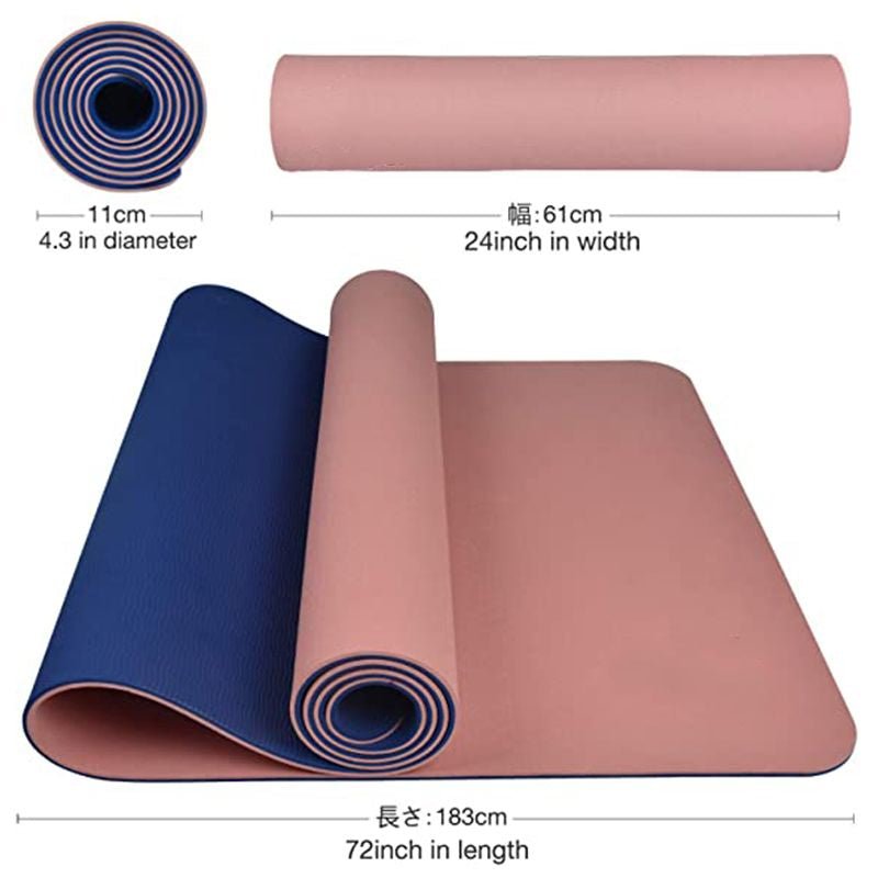 Esterilla de yoga robusta de TPE